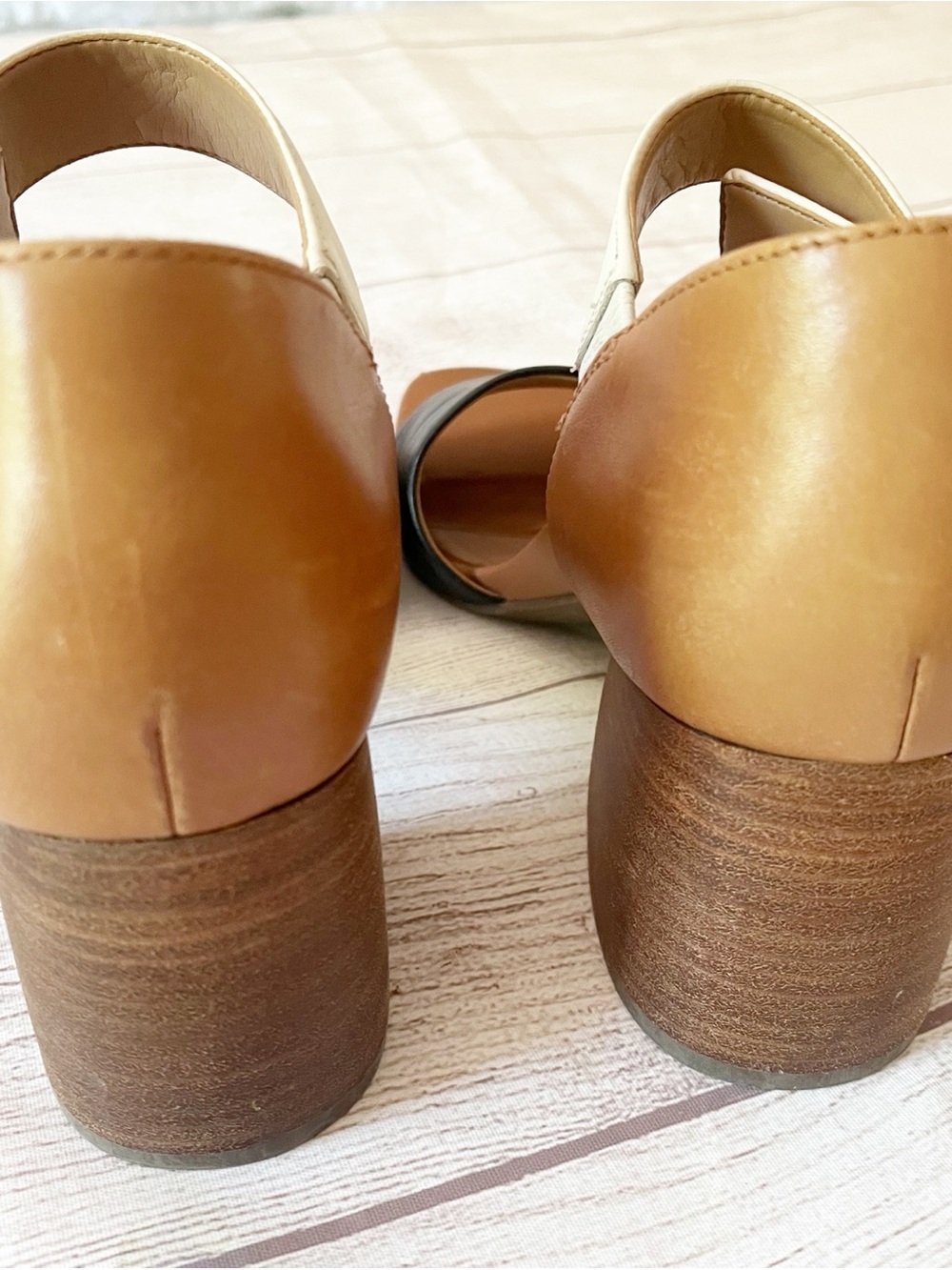 Vionic Chardonnay chunky heel sandals sz 10 - Picture 9 of 10